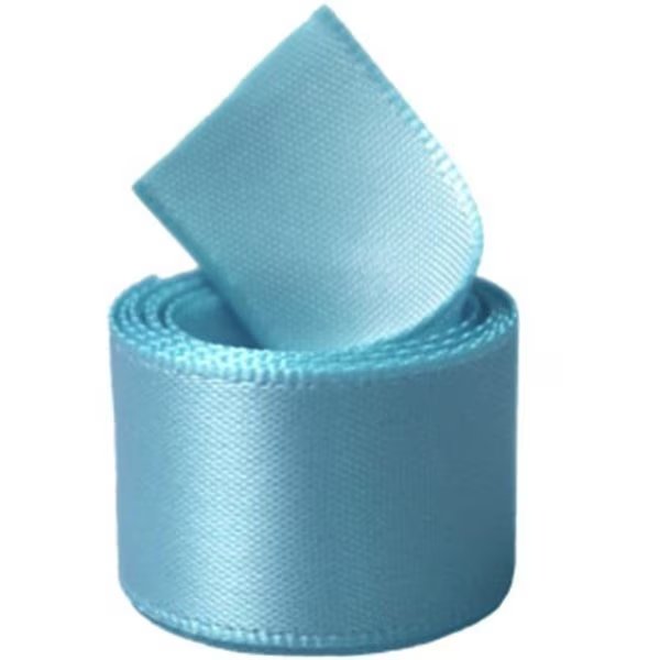 Papilion R074400120317100Y .5 in. Double-Face Satin Ribbon 100 Yards - Misty Turquoise, Papilion, Mfr#: R074400120317100Y